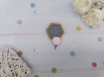Needle Threader - Hexagon - Pink