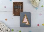 Needle Case - Triangle - Pink
