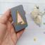Needle Case - Triangle - Pink