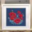Poppies On Blue (Natalia Schmidt)