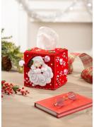Jolly St. Nick - Tissue Box Felt Kit