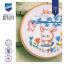 Birth Sampler - Rabbit on Swing