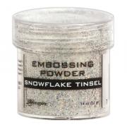 Embossing Powder - Snowflake Tinsel