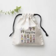 “Neesan” - Tree-Lined Mini Purse
