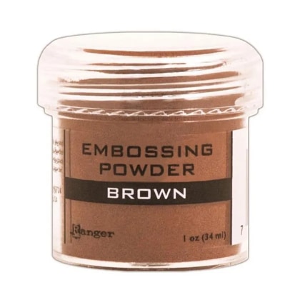 Embossing Powder - Brown