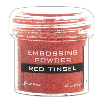 Embossing Powder - Red Tinsel