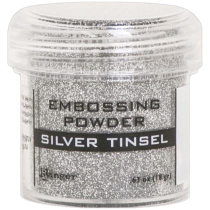 Embossing Powder - Silver Tinsel