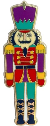 Folk Nutcracker Needle Minder