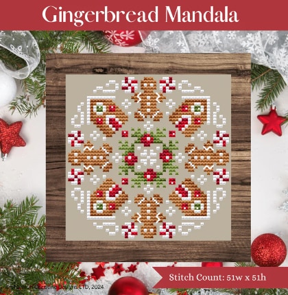 Gingerbread Mandala