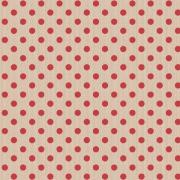 Woven Polkadot Red
