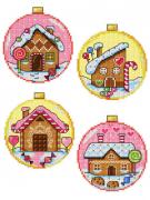 Gingerbread Houses Baubles (4)