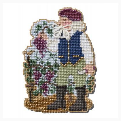 Ornament Kit: Vineyard Santa