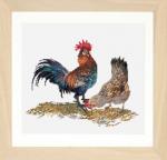 Rooster and Hen