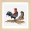 Rooster and Hen