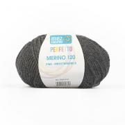 Perfetto Merino 120 - 00570 - Dark Mottled Gray