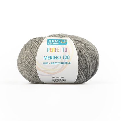 Perfetto Merino 120 - 00560 - Mottled Gray