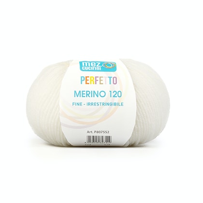 Perfetto Merino 120 - 00100 - White