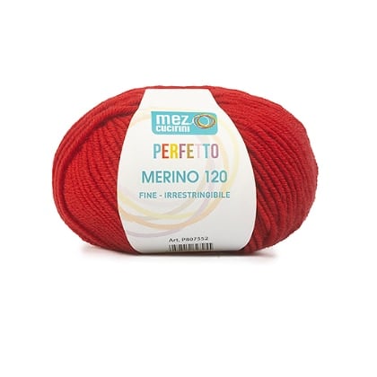 Perfetto Merino 120 - 00210 - Cherry