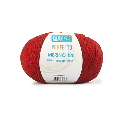 Perfetto Merino 120 - 00220 - Red