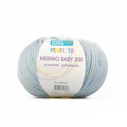 Perfetto Merino Baby 200 - S0520 - Blue Custard