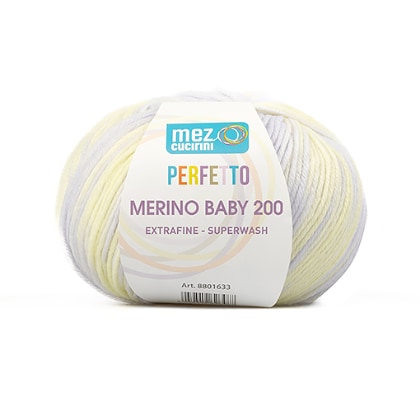 Perfetto Merino Baby 200 - S0540 - Lillac Multicolor