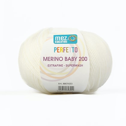 Perfetto Merino Baby 200 - 00100 - White