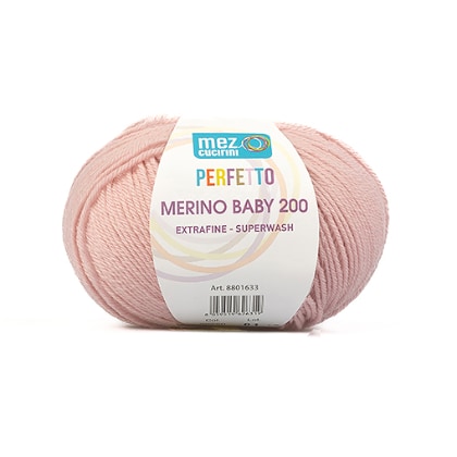 Perfetto Merino Baby 200 - 00250 - Powder Pink
