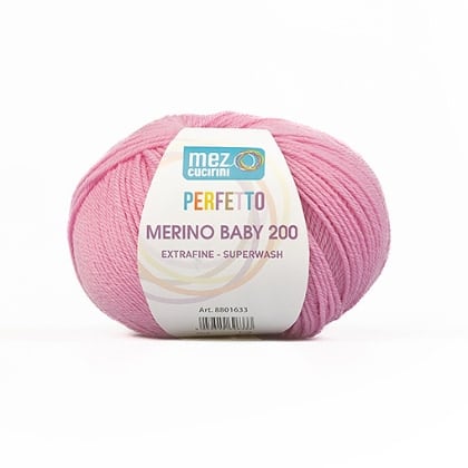 Perfetto Merino Baby 200 - 00300 - Candy Pink