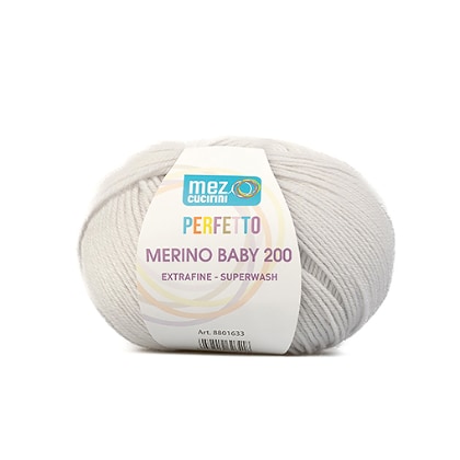 Perfetto Merino Baby 200 - 00550 - Ice Gray