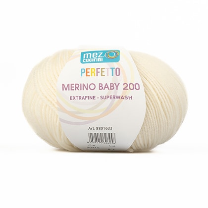 Perfetto Merino Baby 200 - 00110 - Cream