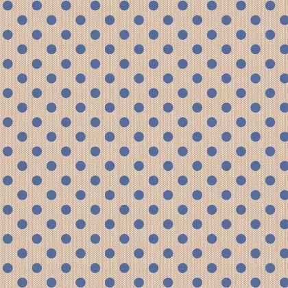 Woven Polkadot Blue