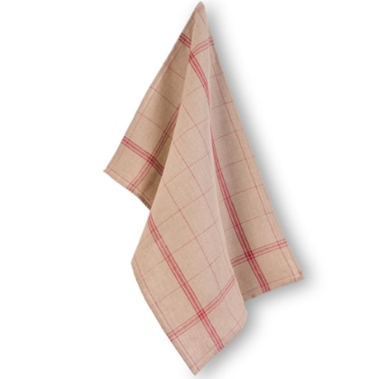 Kitchen towel - Torchon Montmartre - Red