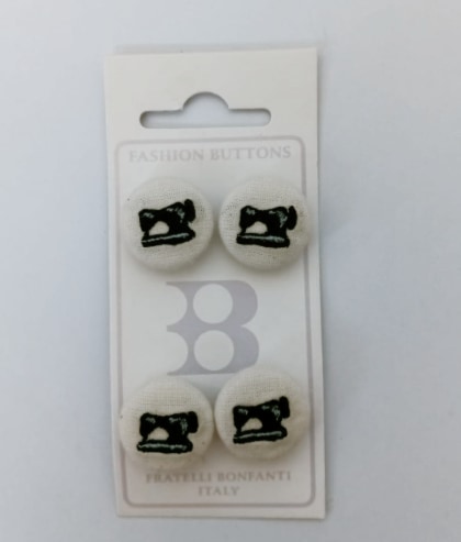 Cloth Buttons - Sewing Machine