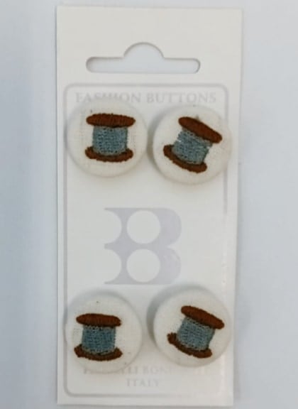 Cloth Buttons - Spools