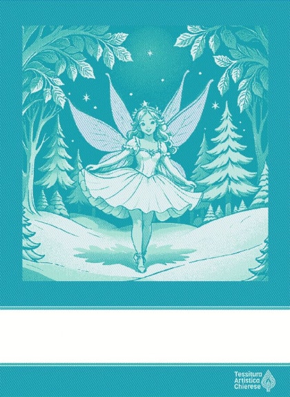Kitchen towel - Fatina - Light Blue