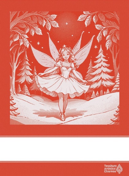 Kitchen towel - Fatina - Red