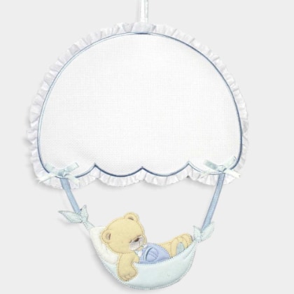 Parachute Birth Ribbon - Blue