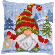 Front Cushion: Christmas gnome