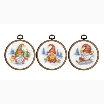 Miniature Gnomes - set of 3
