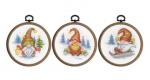 Miniature Gnomes - set of 3
