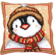 Front Cushion: Penguin