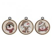 Miniature Winter Characters - set of 3