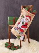 Santa Claus & penguin