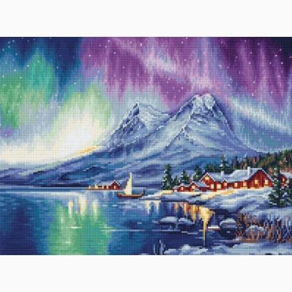 Nothern Lights - Needlepoint
