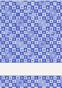 Kitchen towel - Astrid - Blue
