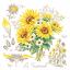Étude aux tournesols - Linen