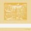 Kitchen towel - Paesaggio - Yellow