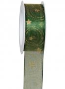 Ribbon - Midnight Star - Green (5 mt)