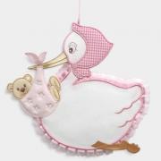 Stork Birth Ribbont - Pink