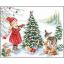 Decorating for Christmas - Aida